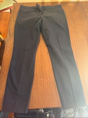 Womens Navy Dress Pants - Classic Tailored Fit